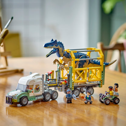 LEGO Dinosauriermissionen: Allosaurus Transport Truck 76966 Jurassic World