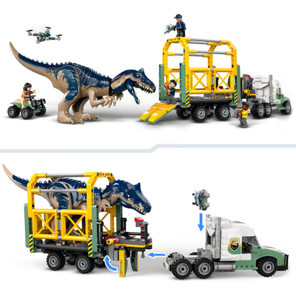 LEGO Dinosauriermissionen: Allosaurus Transport Truck 76966 Jurassic World