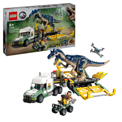 LEGO Dinosaur Missions: Allosaurus Transport Truck 76966 Jurassic World