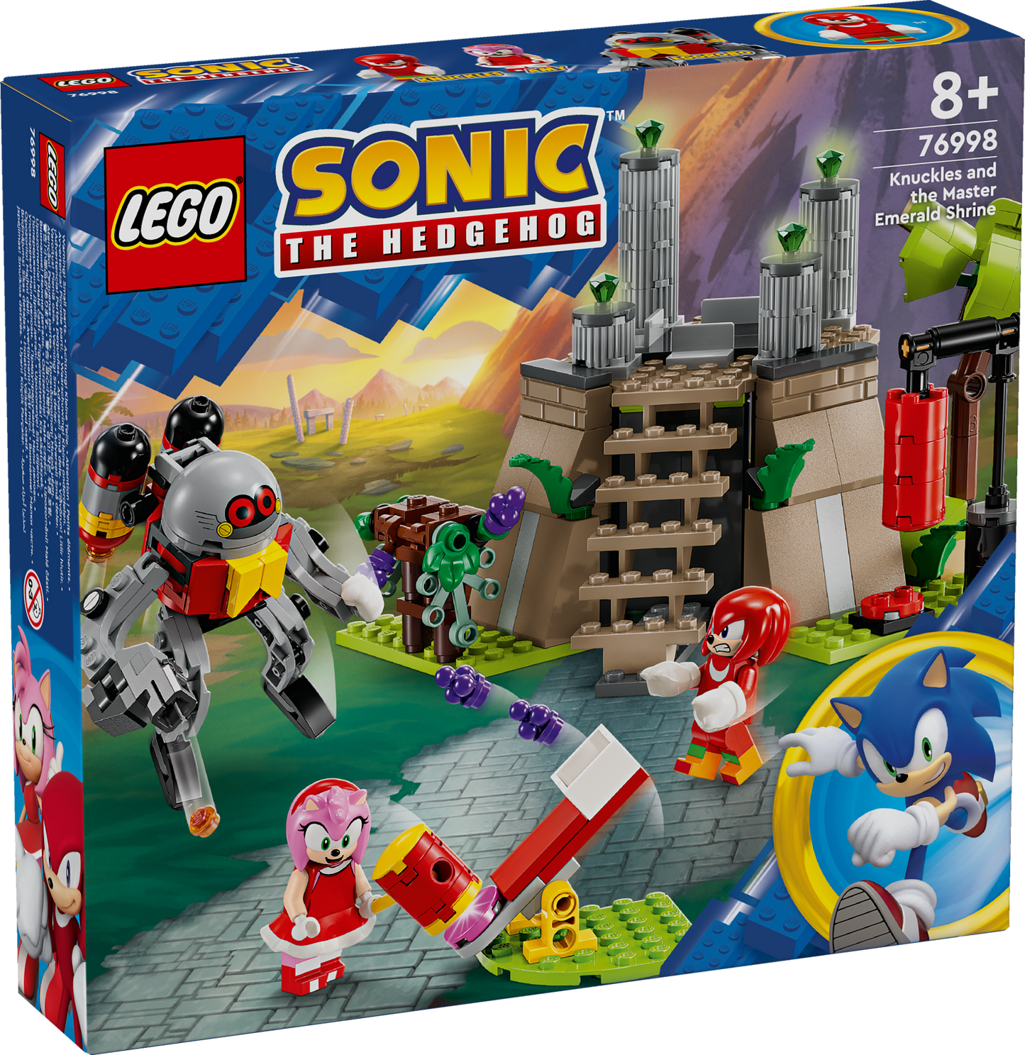 LEGO Knuckles and the Master Emerald Temple 76998 Sonic