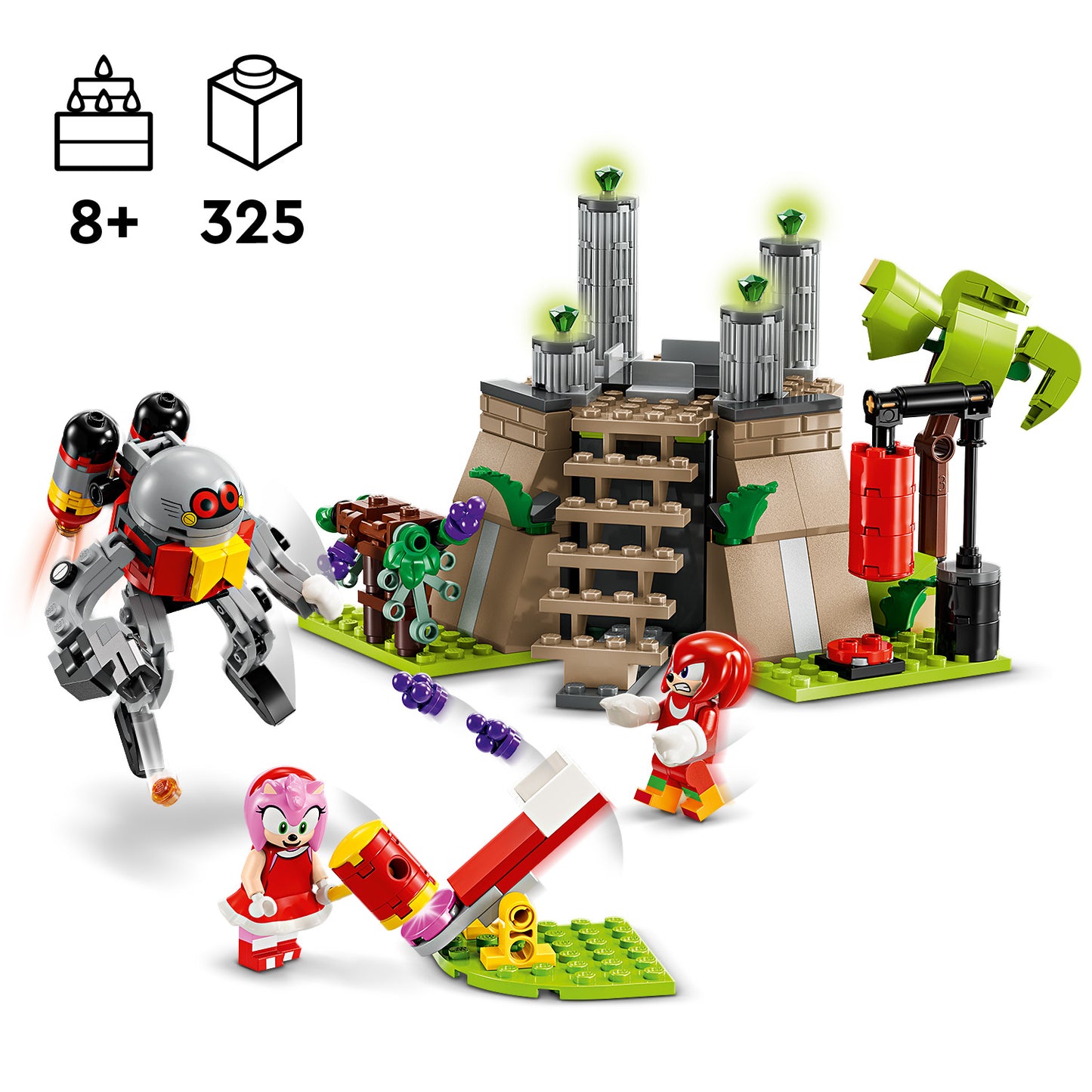 LEGO Knuckles and the Master Emerald Temple 76998 Sonic