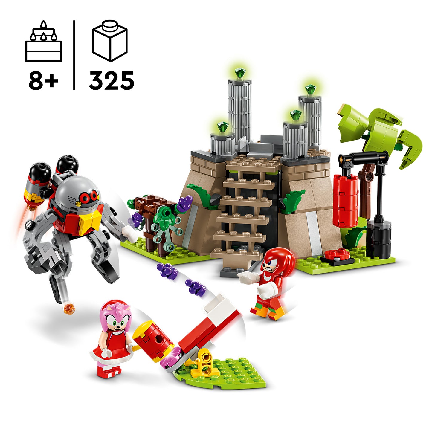 LEGO Knuckles and the Master Emerald Temple 76998 Sonic