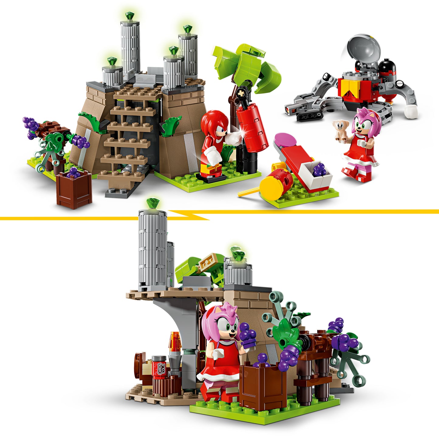 LEGO Knuckles and the Master Emerald Temple 76998 Sonic