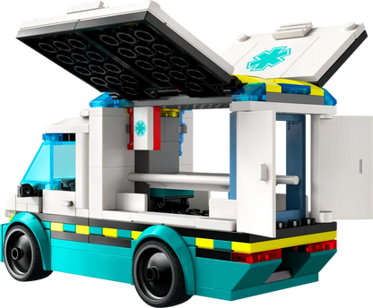 LEGO Krankenwagen mit Brüdern 60451 City