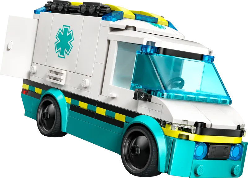 LEGO Krankenwagen mit Brüdern 60451 City