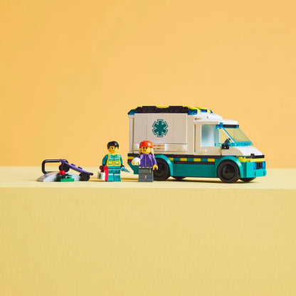 LEGO Ambulance met broeders 60451 City