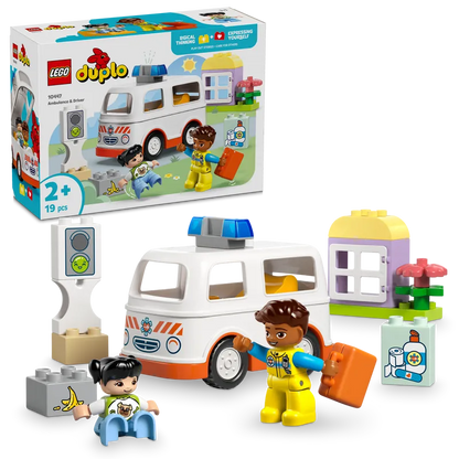 LEGO Krankenwagen mit Fahrer 10447 DUPLO