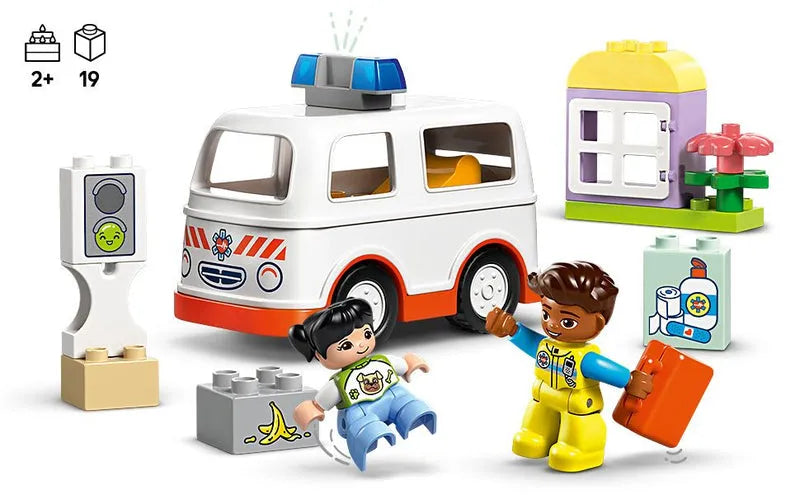 LEGO Krankenwagen mit Fahrer 10447 DUPLO