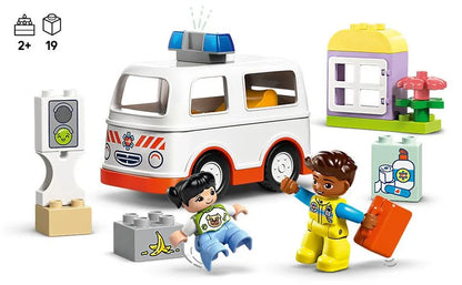 LEGO Krankenwagen mit Fahrer 10447 DUPLO