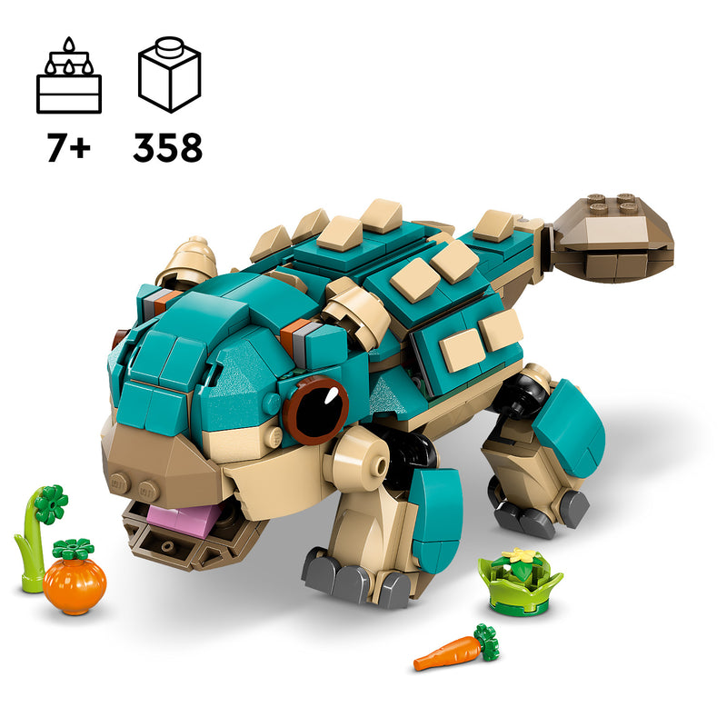 LEGO Baby Bumpy: Ankylosaurus 76962 Jurassic World (Pre-Order: expected June)