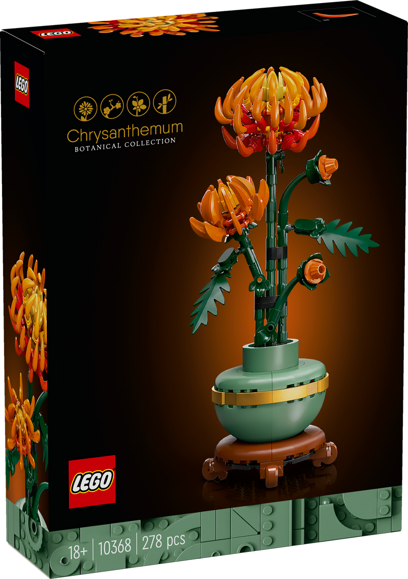 LEGO Chrysanthemum 10368 Botanical Collection