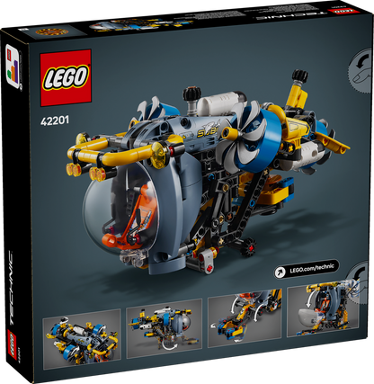 LEGO Deep Sea Submarine 42201 Technic (Pre-Order: January 2025)