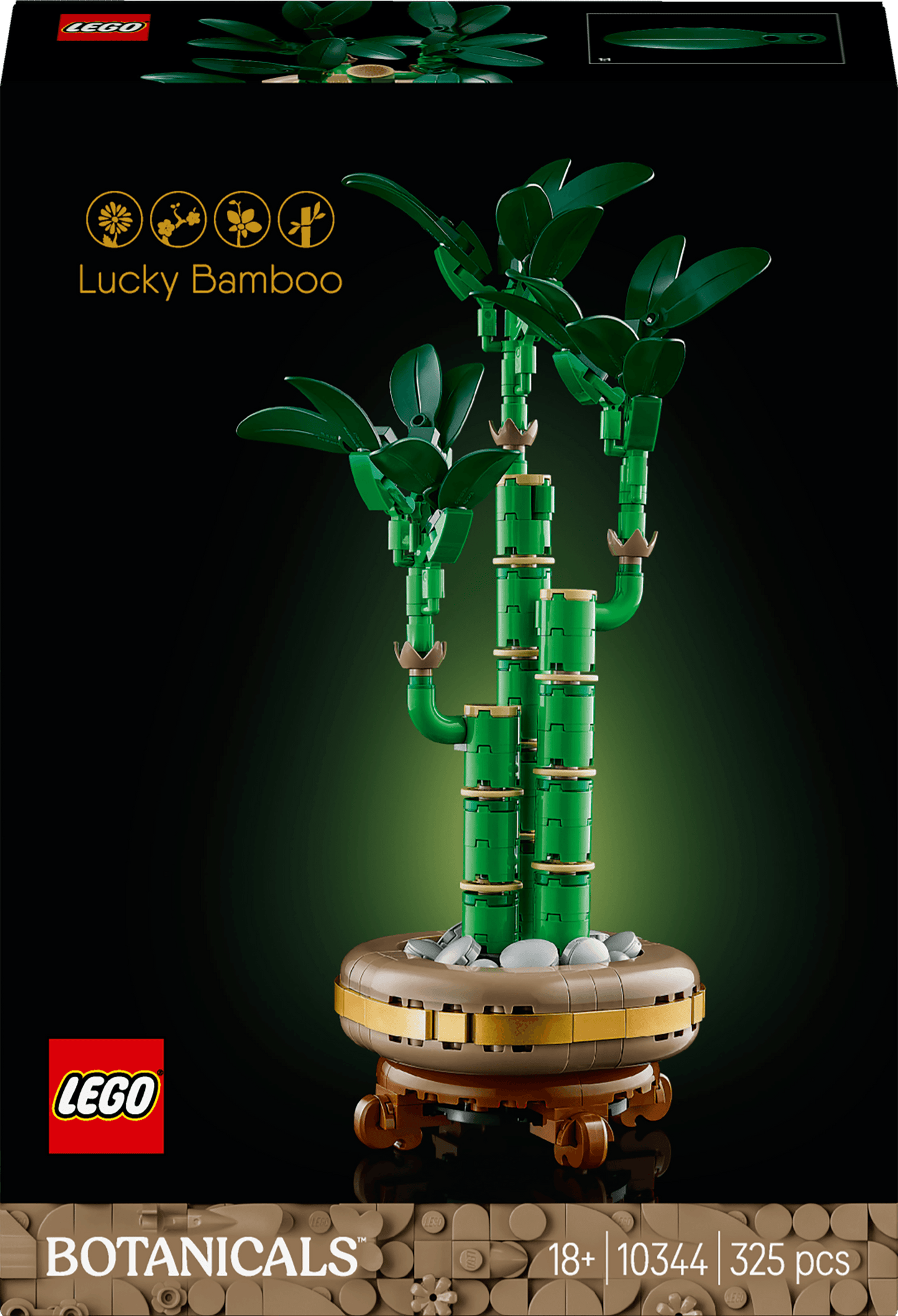 LEGO Geluksbamboe 10344 Botanische Collectie (Levering: Januari 2025) @ 2TTOYS | Official LEGO shop😊🥰 2TTOYS €. 24.99