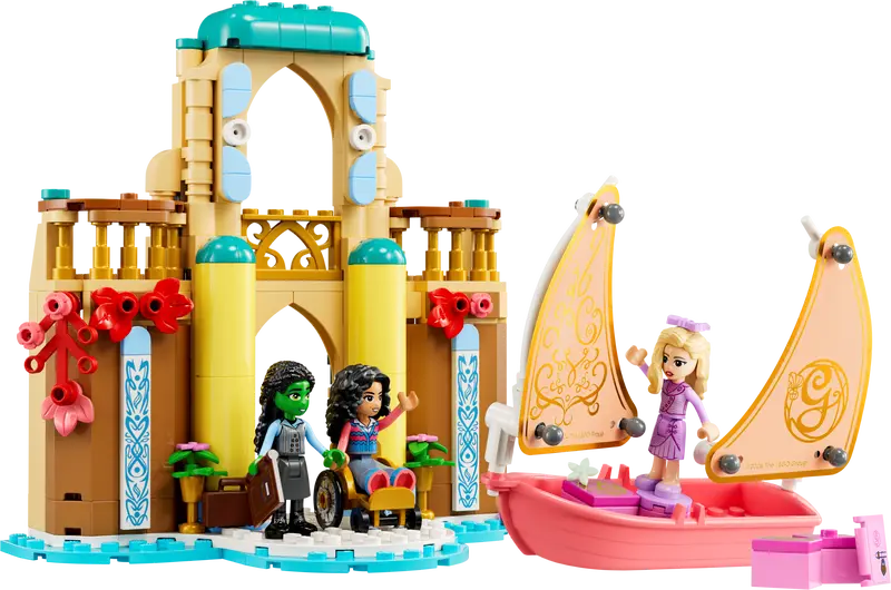 LEGO Glinda, Elphaba and Nessarose at Shiz University 75681 Wicked (Pre-Order: October)