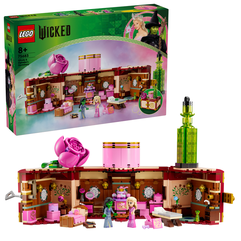 LEGO Glinda and Elphaba's Dormitory 75683 Wicked (Pre-Order: October)