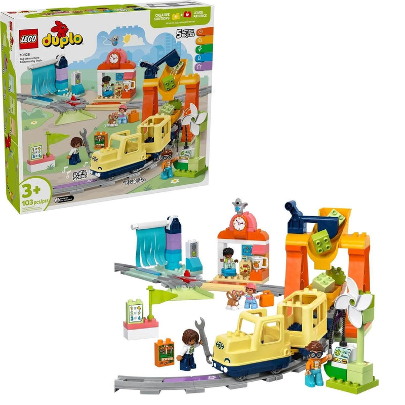 LEGO Big Interactive Community Train 10428 DUPLO LEGO DUPLO @ 2TTOYS | Official LEGO shop😊🥰 LEGO €. 118.99