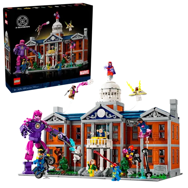 🆕LEGO X-Men: de X-Mansion 76294 Superheroes