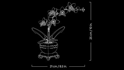 LEGO Mini Orchidee 10343 Botanische Sammlung