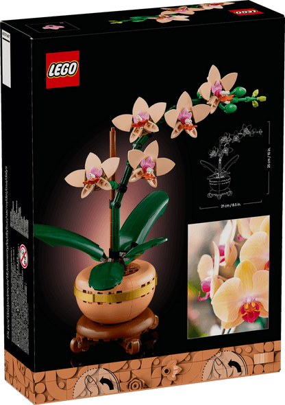 LEGO Mini Orchidee 10343 Botanische Collectie