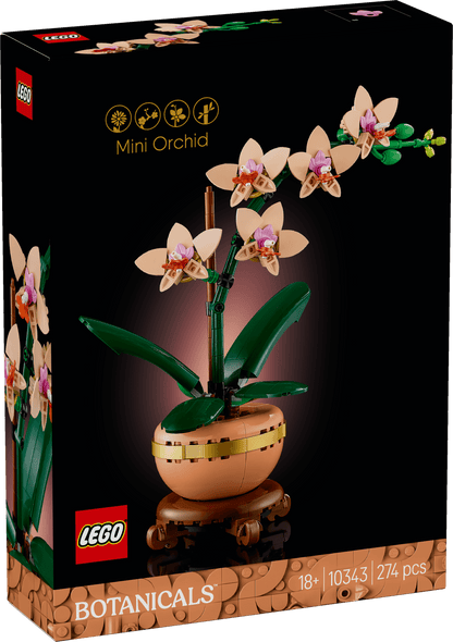 LEGO Mini Orchidee 10343 Botanische Collectie