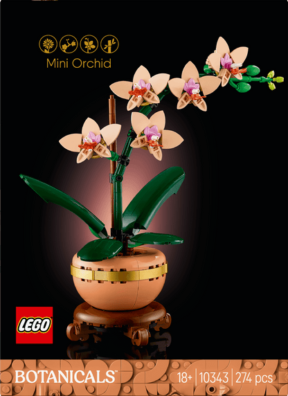 LEGO Mini Orchidee 10343 Botanische Collectie