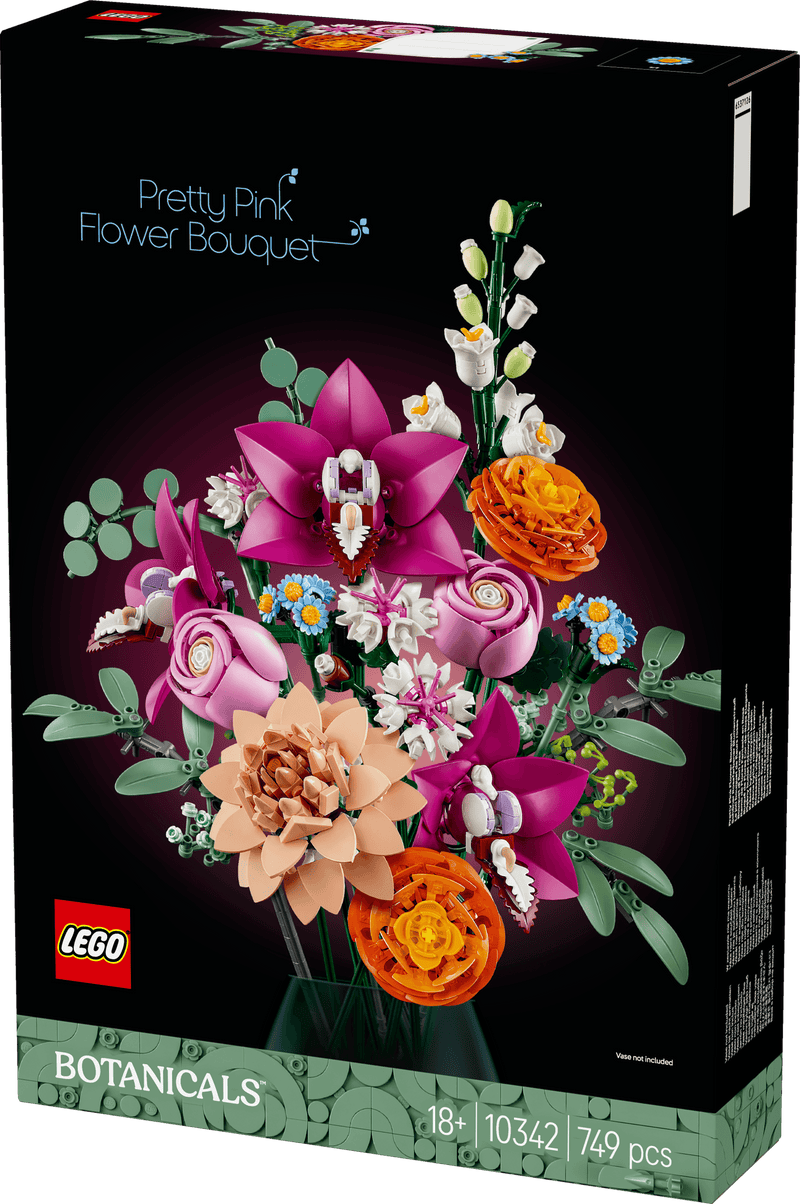 LEGO Pink Bouquet 10342 Botanical (Delivery: January 2025)