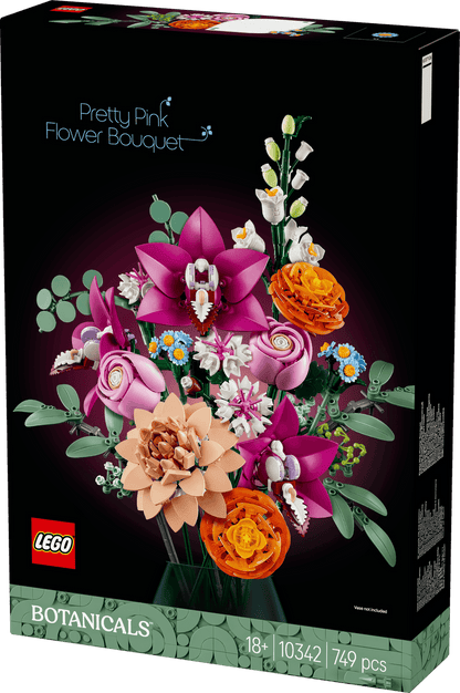 LEGO Pink Bouquet 10342 Botanical (Delivery: January 2025)