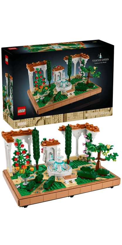 LEGO Garten mit Brunnen 10359 Icons