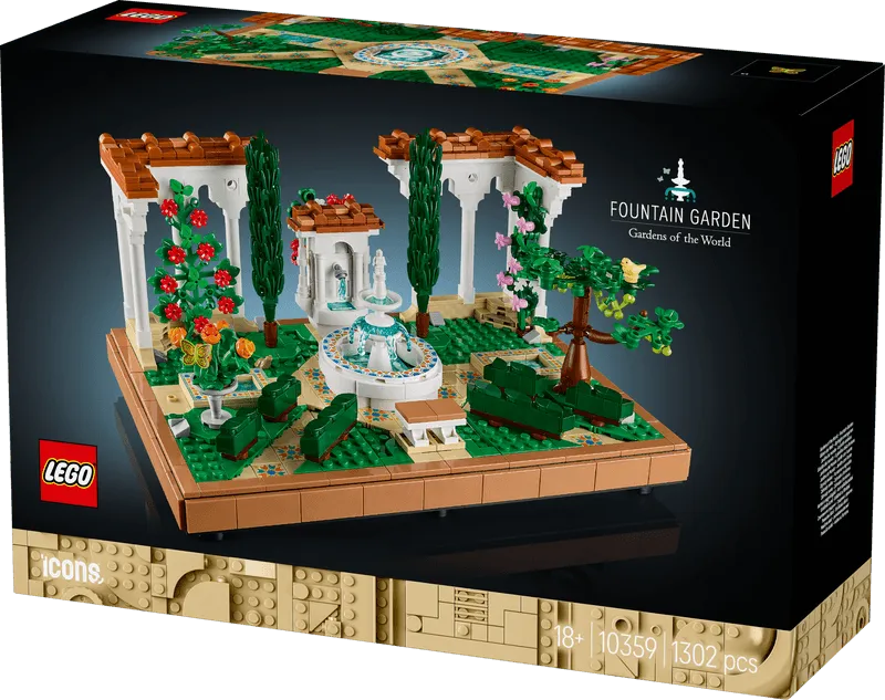 LEGO Garden with Fountain 10359 Icons (Delivery: January 2025)