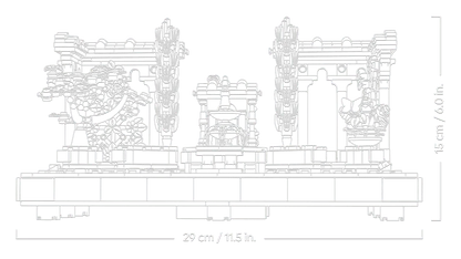 LEGO Garten mit Brunnen 10359 Icons