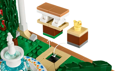 LEGO Tuin met fontein 10359 Icons