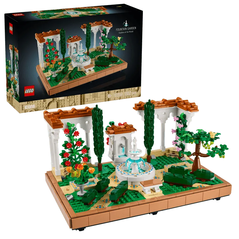 LEGO Garden with Fountain 10359 Icons (Delivery: January 2025)