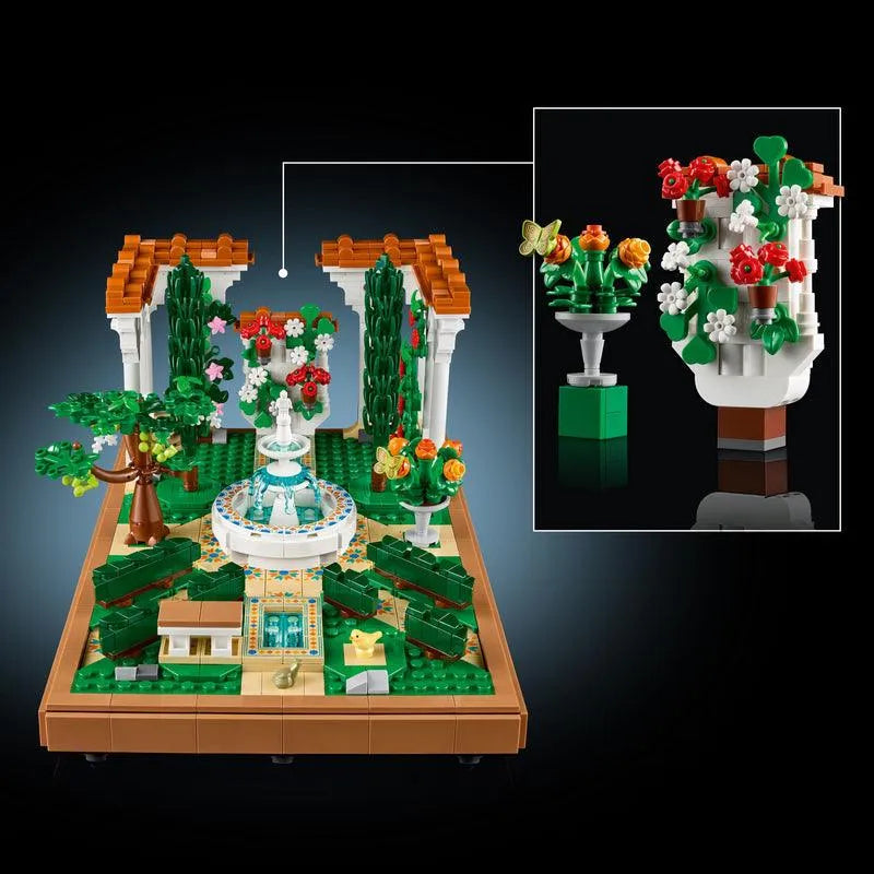 LEGO Garten mit Brunnen 10359 Icons