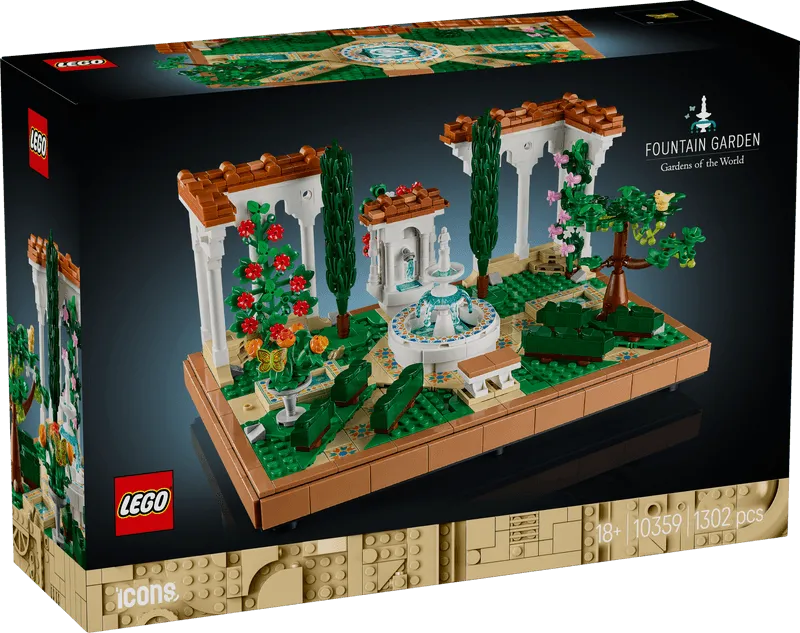 LEGO Garten mit Brunnen 10359 Icons