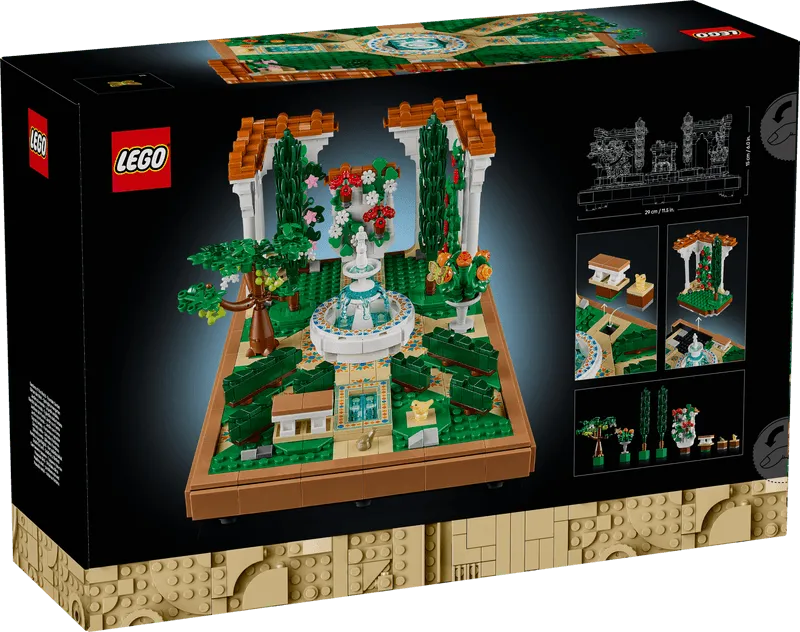 LEGO Garden with Fountain 10359 Icons (Delivery: January 2025)