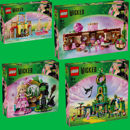 LEGO Wicked: 75681, 75682, 75683 & 75684 (Pre-Order: oktober