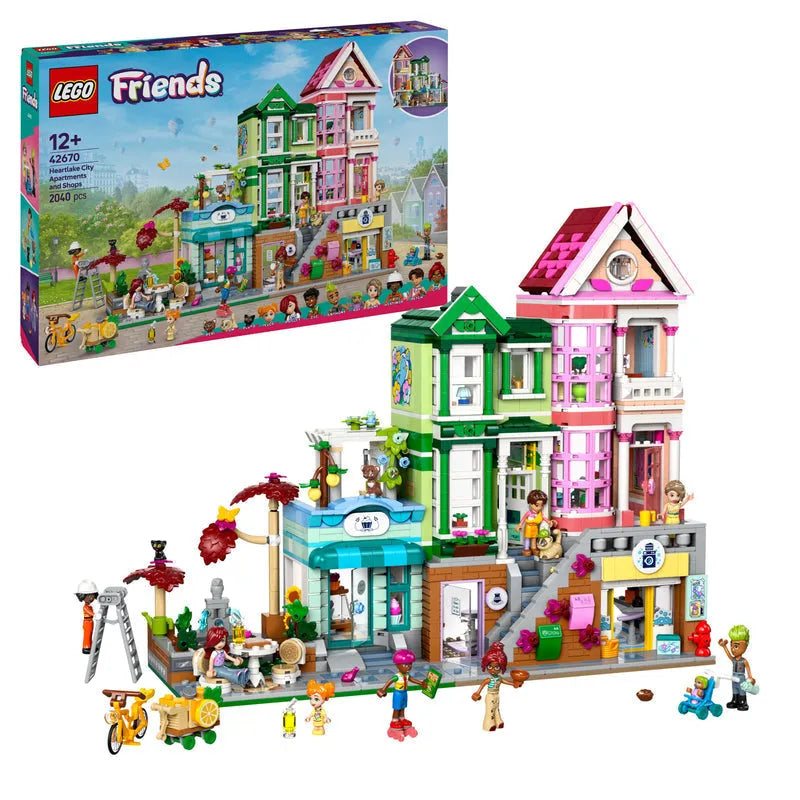 LEGO Apartments &amp; Shops 42670 Friends (Pre-Order: January 2025)