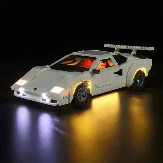 LEGO Lamborghini Countach 5000 Quattrovalvole 10337 Icons Beleuchtung