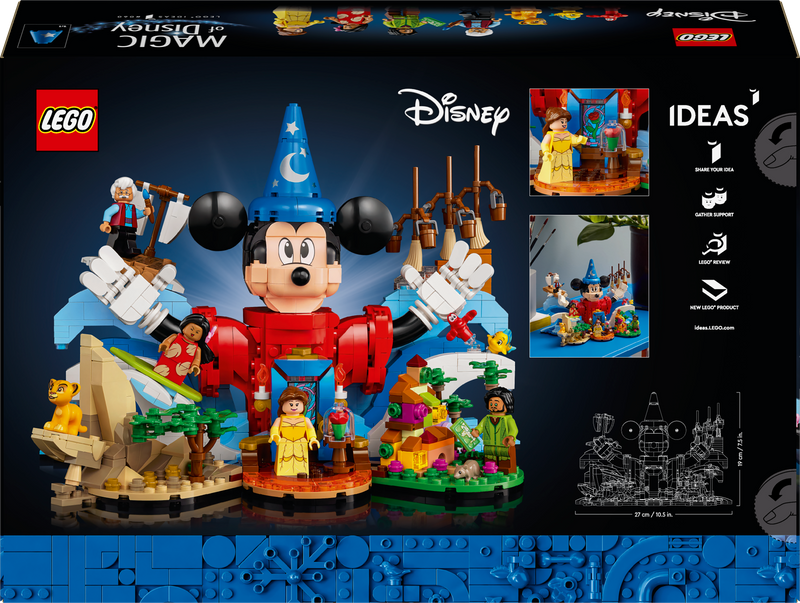 LEGO Disney 100 Celebration: A Magical Building Adventure 21352 Ideas