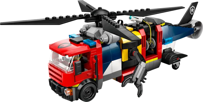 LEGO Helikopter, brandweerwagen en Onderzeeer 60462 City