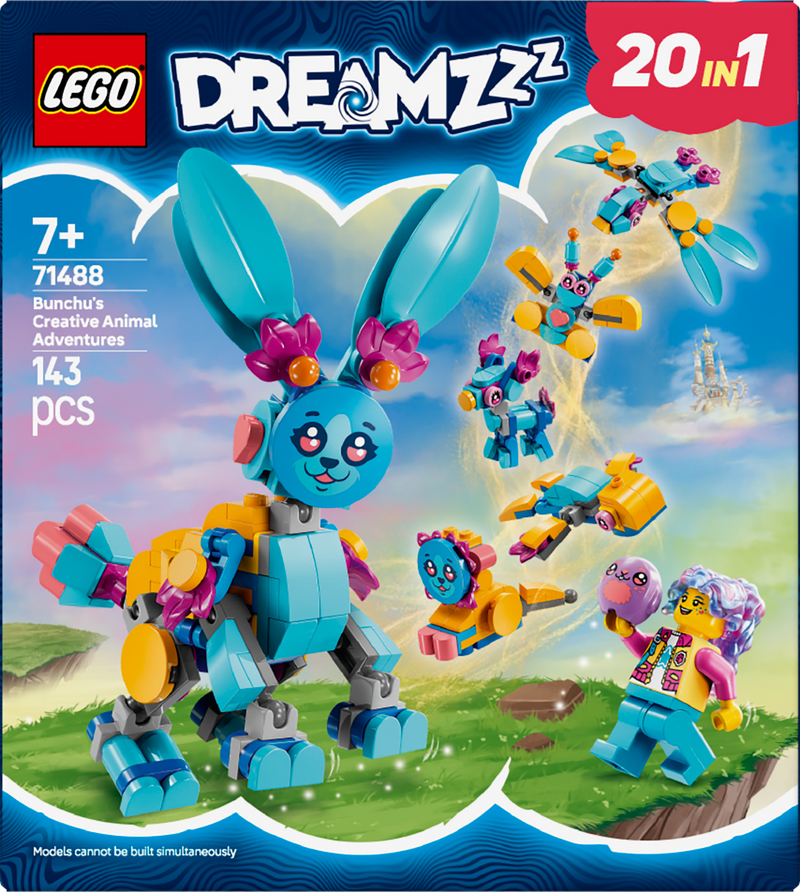 LEGO Bunchu'c Creative Animal Adventures 71488 Dreamzzz (Pre-Order: January 2025)