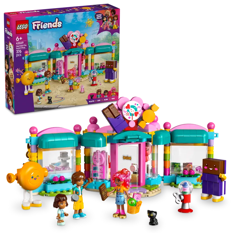 LEGO Heartlake City Candy Store 42649 Friends (Pre-Order: January 2025)