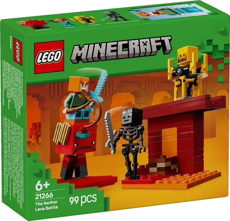 LEGO Het Nether Lava gevecht 21266 Ninjago