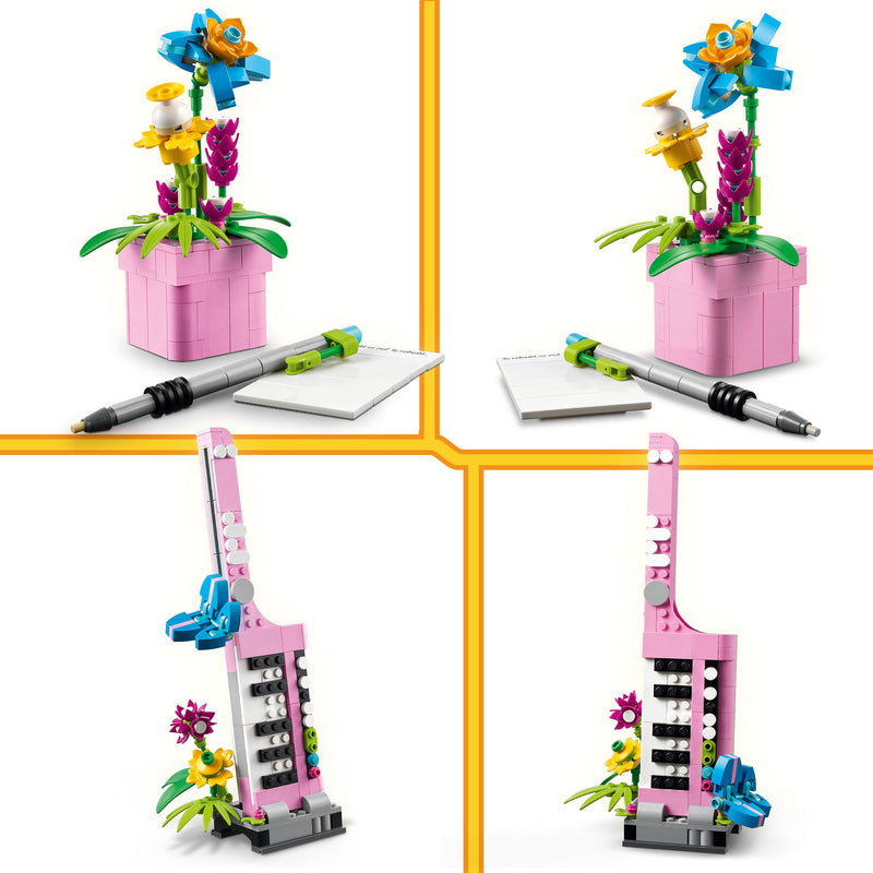 LEGO Schreibmaschine mit Blumen 31169 Creator 3-in-1