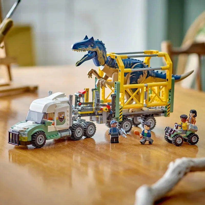 LEGO Dinosauriermissionen: Allosaurus Transport Truck 76966 Jurassic World