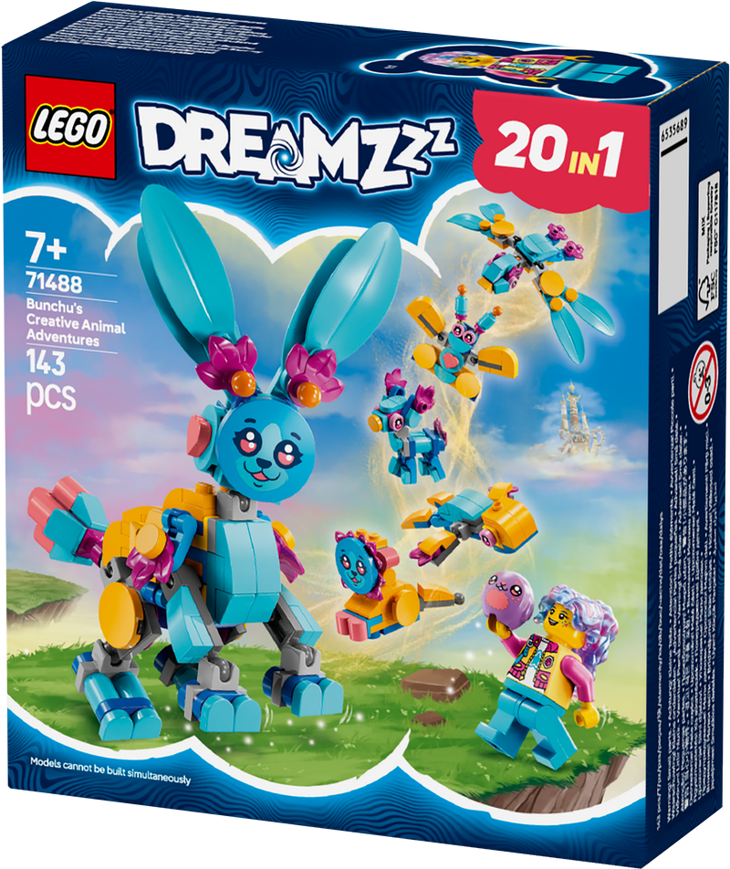 LEGO Bunchu'c Creative Animal Adventures 71488 Dreamzzz (Pre-Order: January 2025)