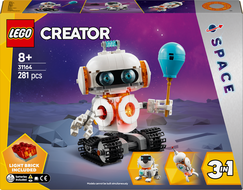 LEGO Space Robot 31164 Creator 3 in 1 Pre-Order: January 2025)