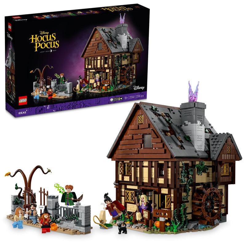 LEGO Disney Hocus Pocus: het huisje van de Sanderson-zussen 21341 Ideas LEGO IDEAS @ 2TTOYS LEGO €. 229.99