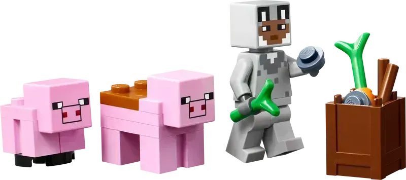 LEGO The Baby Pig House 21268 Minecraft (Pre-Order: January 2025)