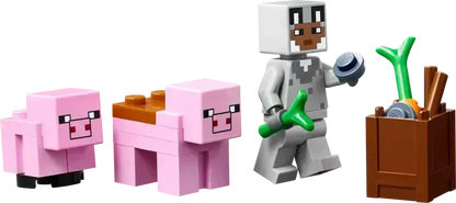 LEGO Het baby varkens huis 21268 Minecraft